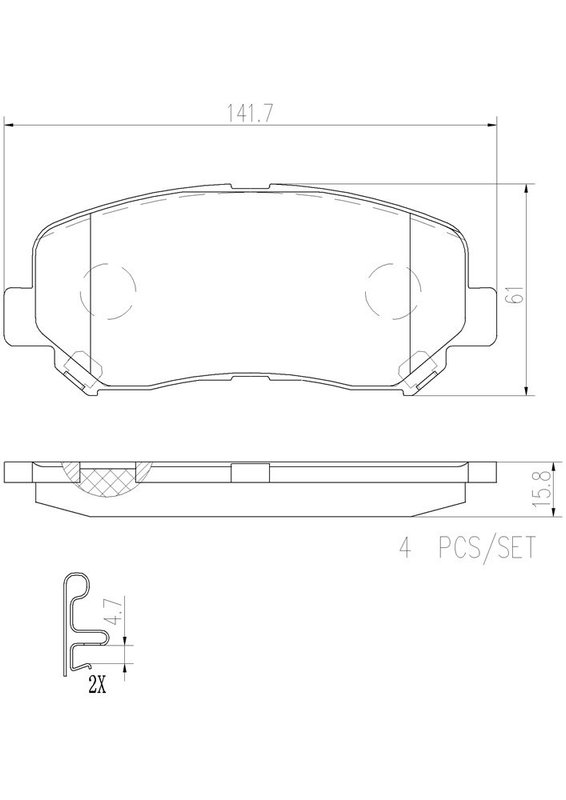 BREMBO P49045N