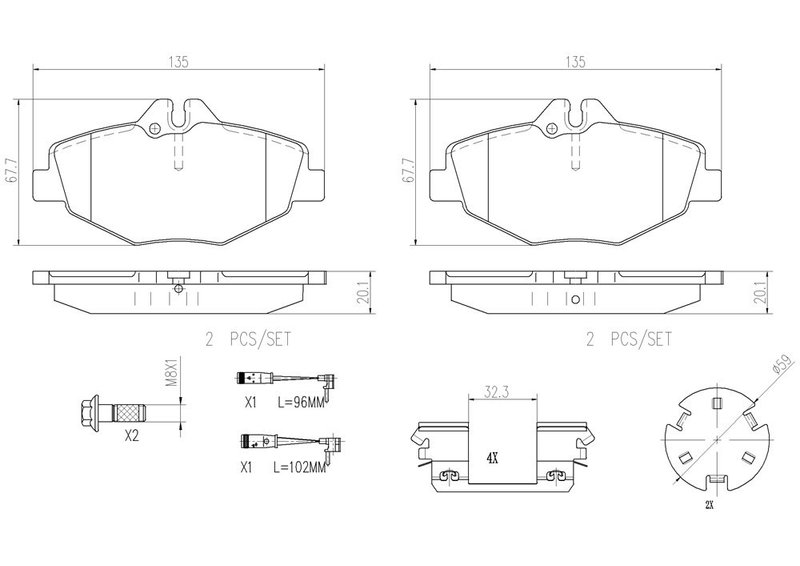 BREMBO P50049N