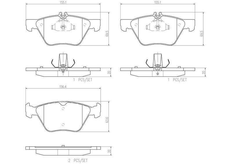 BREMBO P50057N