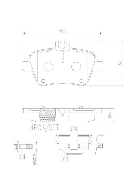 BREMBO P50091N