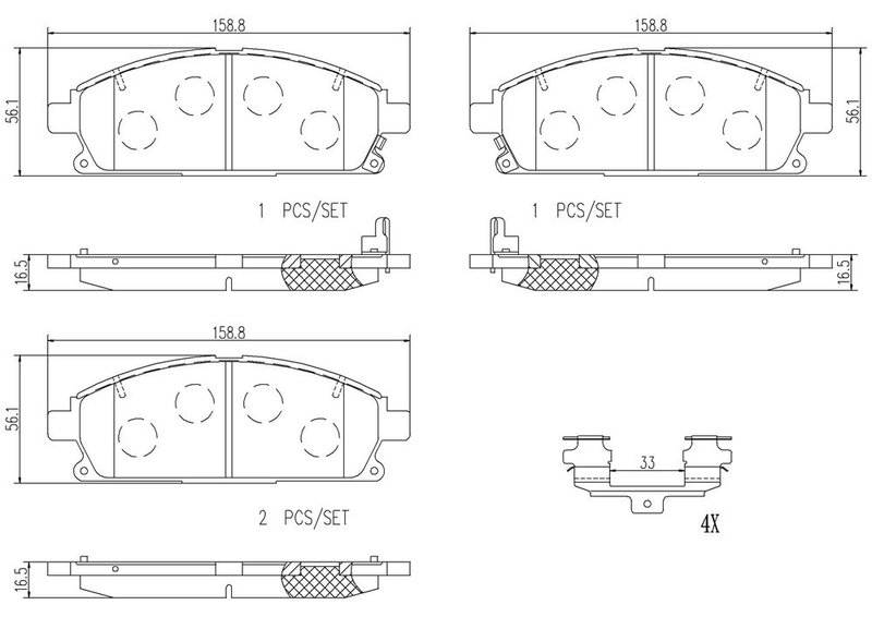 BREMBO P56040N