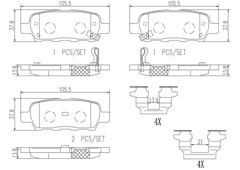 BREMBO P56046N