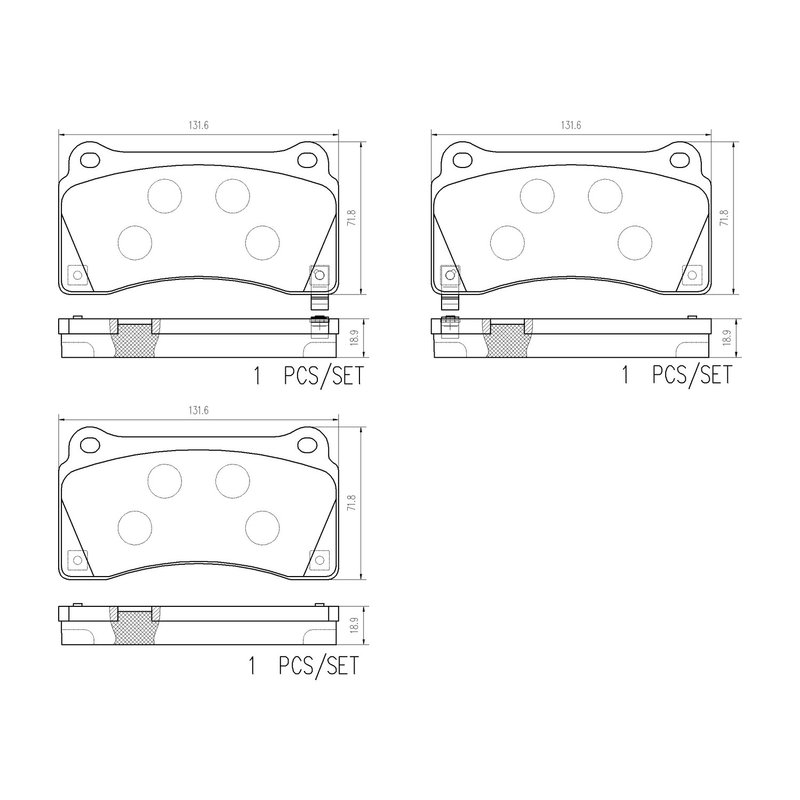 BREMBO P56125N
