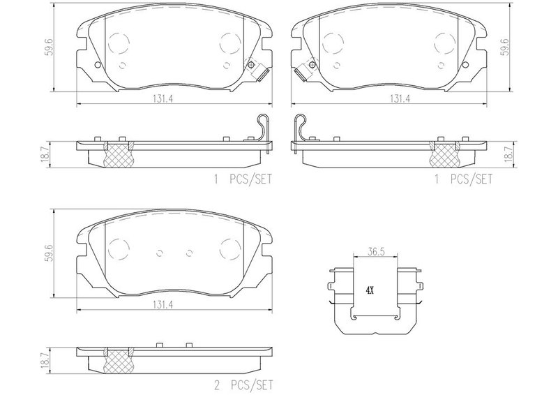 BREMBO P59054N