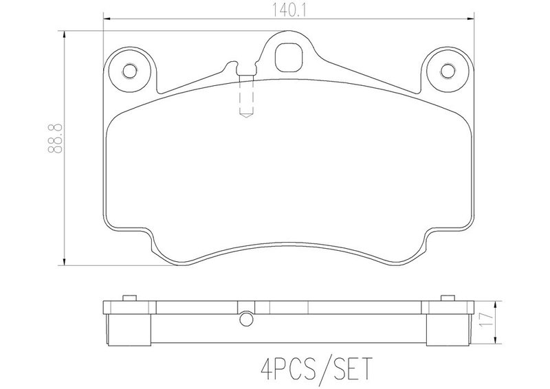 BREMBO P65011N