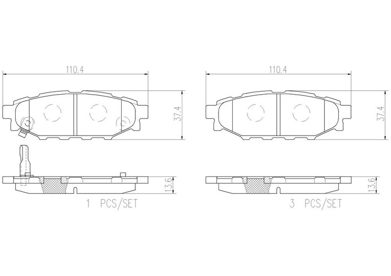 BREMBO P78020N