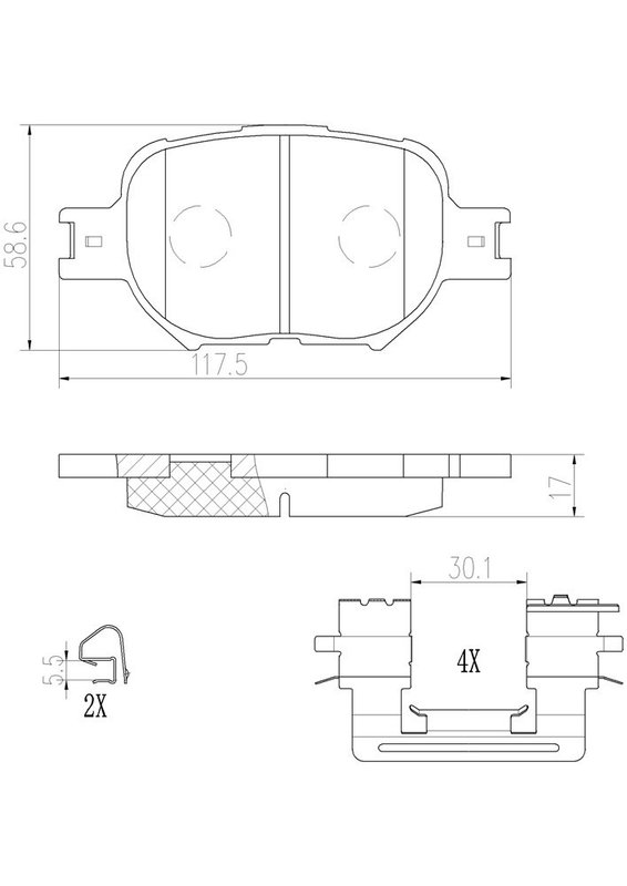BREMBO P83054N