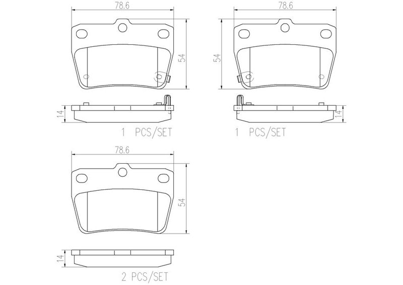 BREMBO P83057N