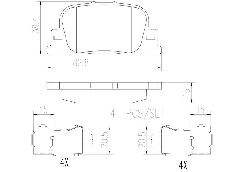 BREMBO P83063N