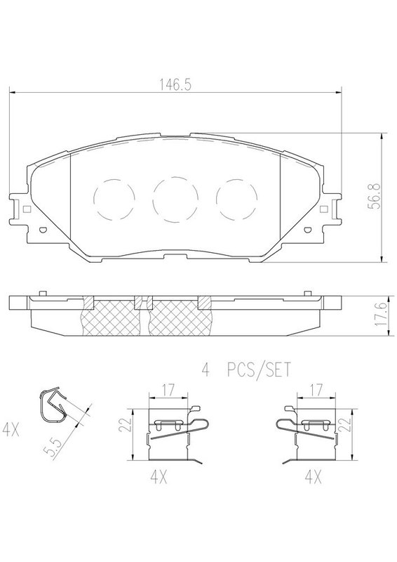 BREMBO P83071N