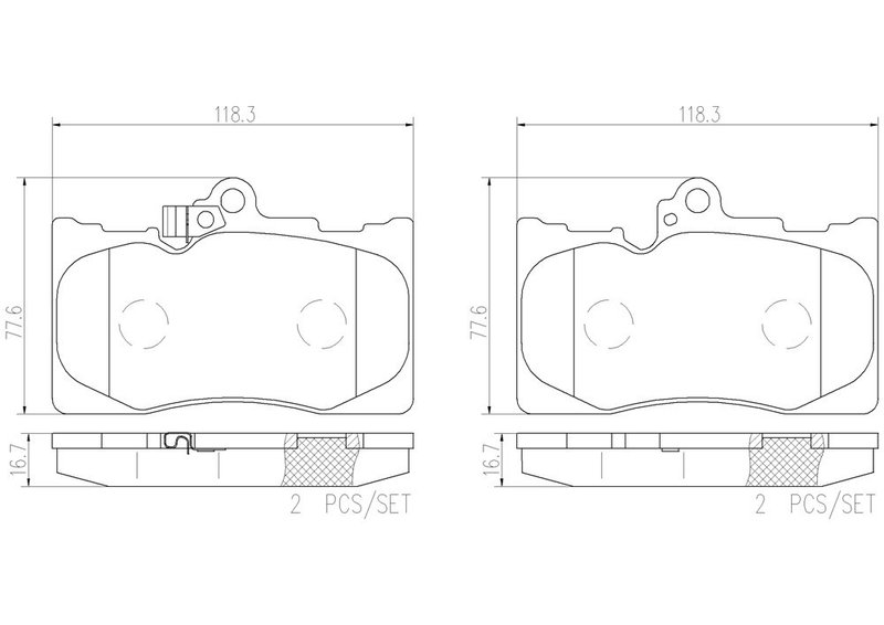 BREMBO P83072N