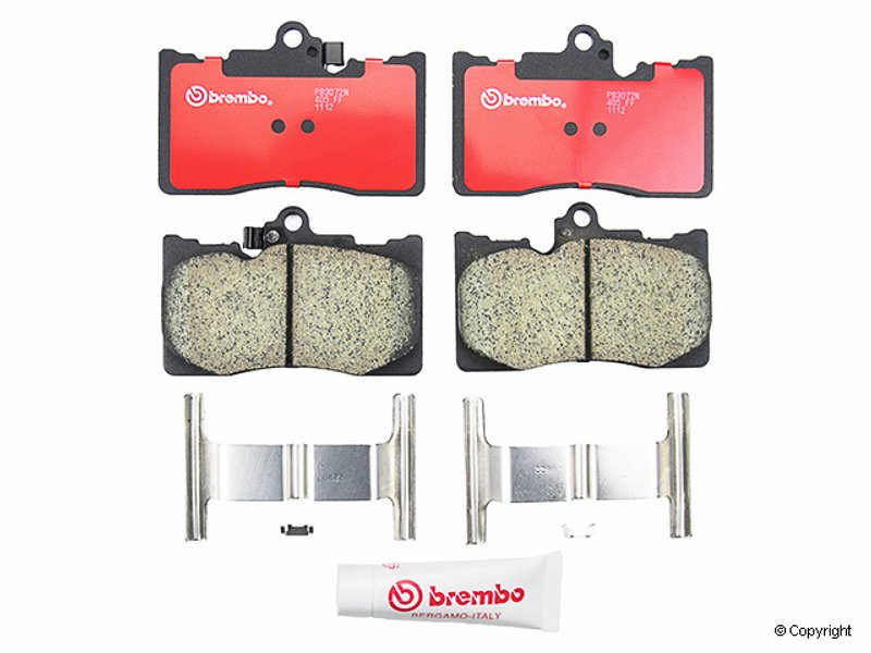 Brembo P83072N Disc Brake Pad Set - Front