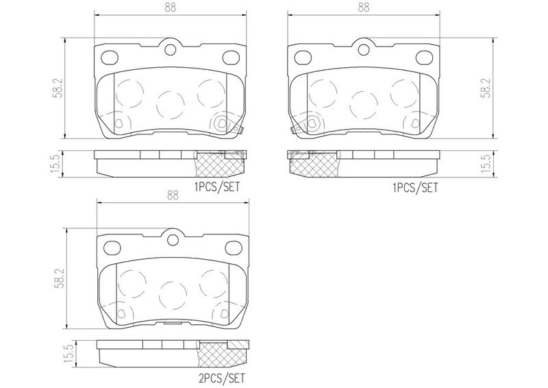BREMBO P83073N