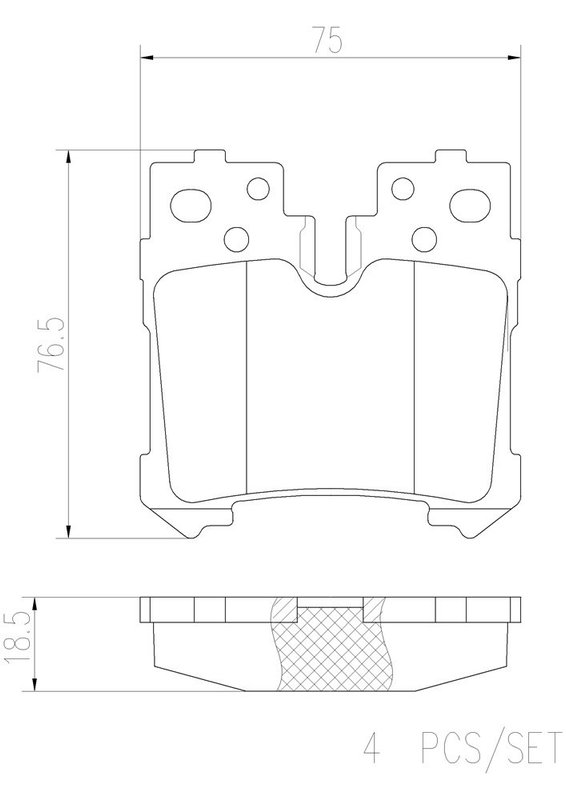 BREMBO P83076N