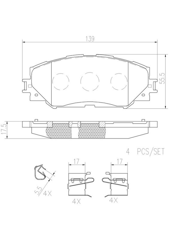 BREMBO P83082N
