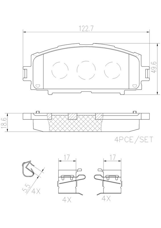 BREMBO P83066N