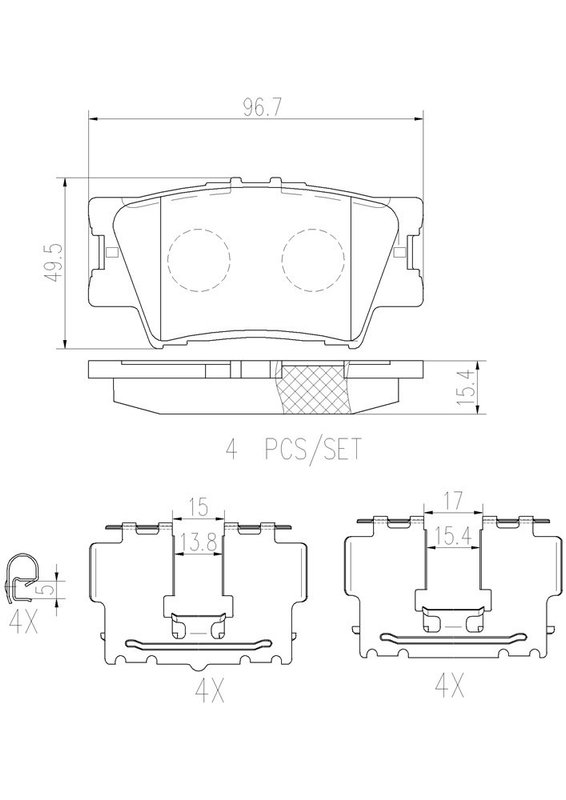 BREMBO P83089N