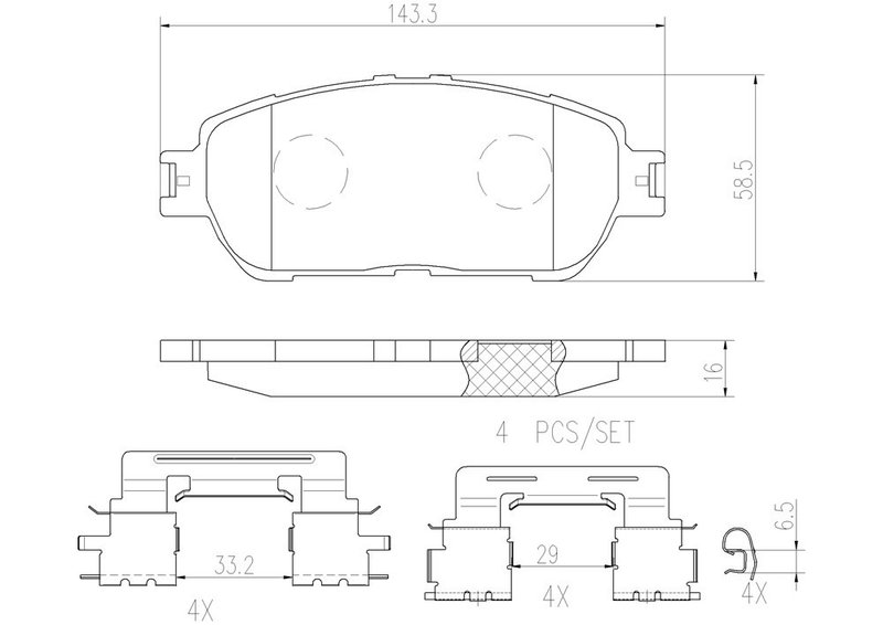 BREMBO P83105N
