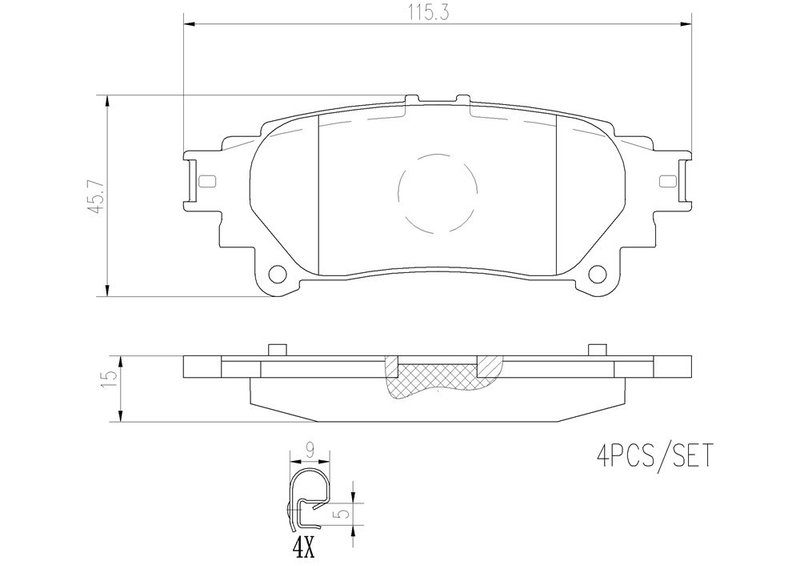 BREMBO P83152N