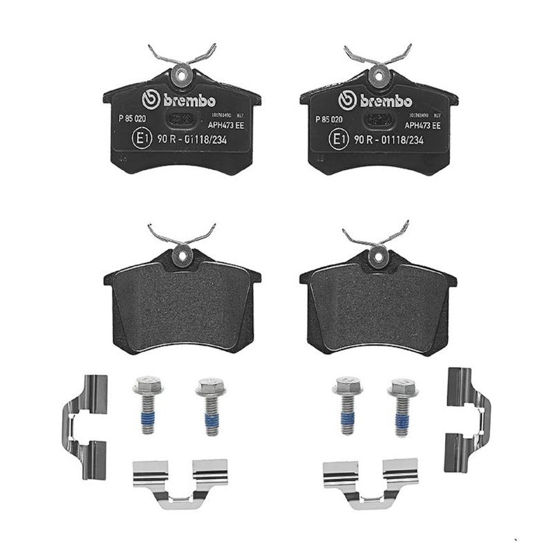 Brembo P85020 Disc Brake Pad Set - Rear