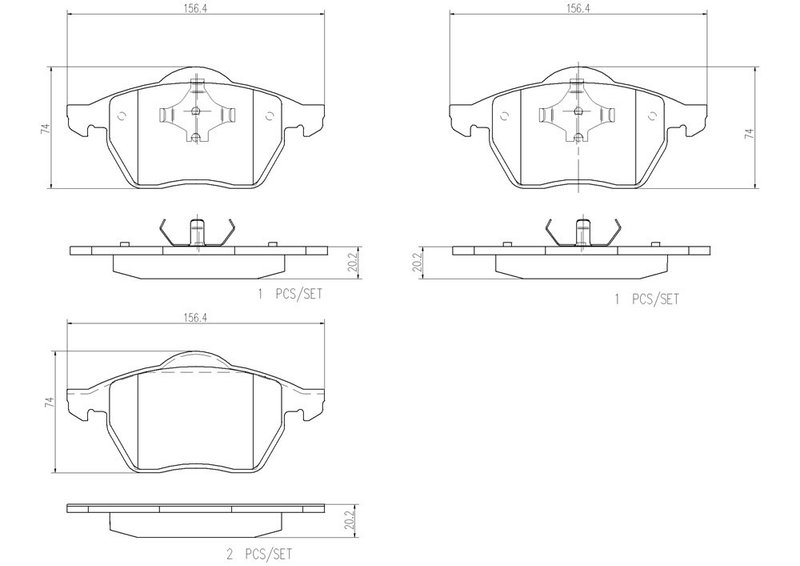 BREMBO P85036N