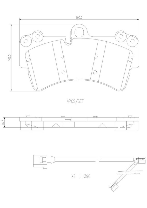 BREMBO P85065N