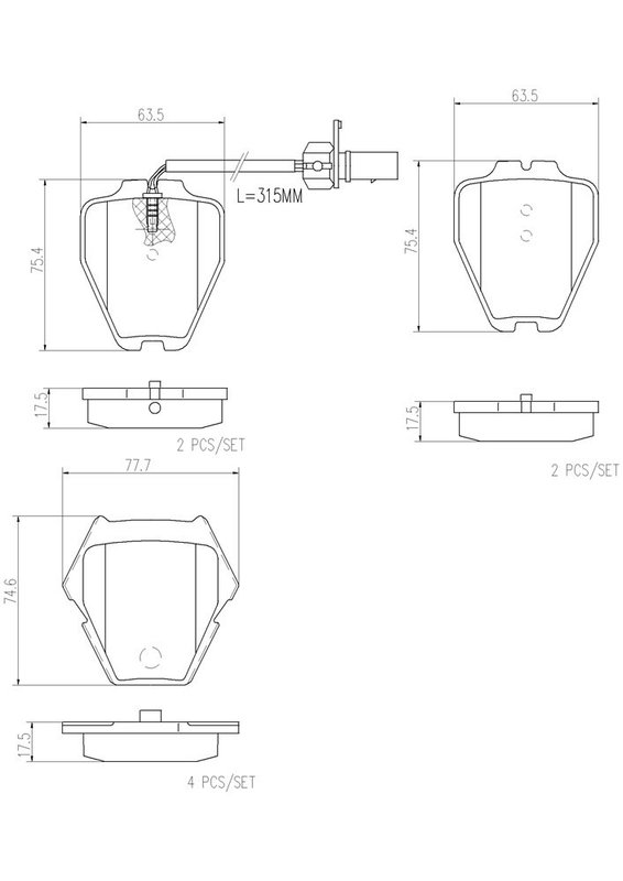 BREMBO P85067N