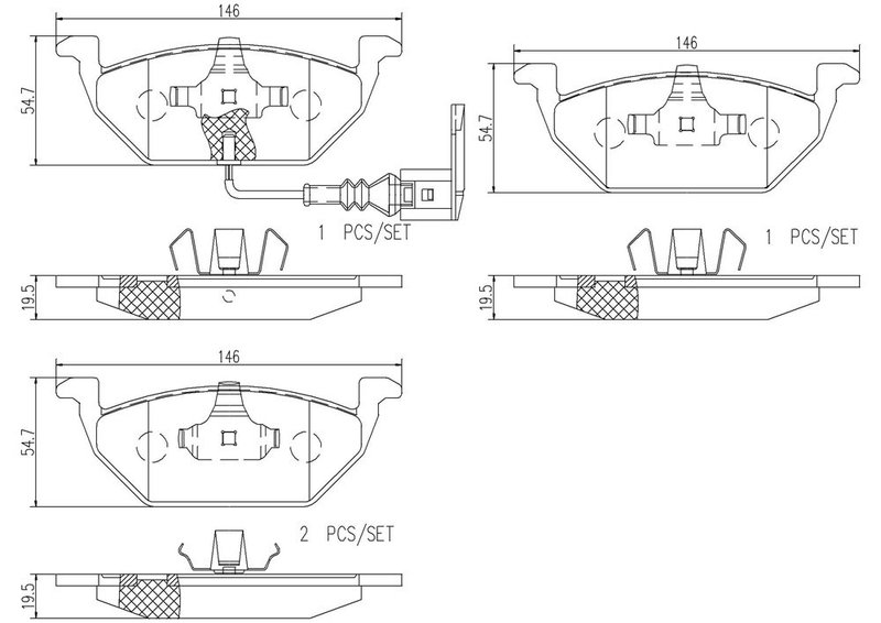 BREMBO P85072N