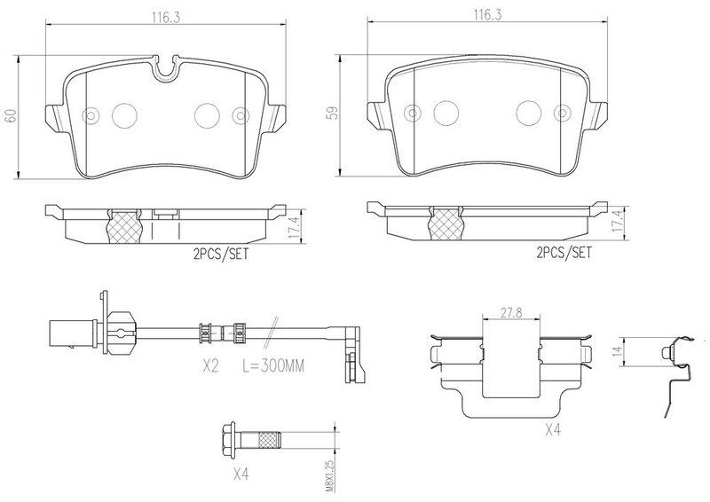 BREMBO P85117N