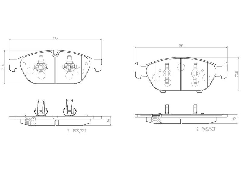 BREMBO P85127N