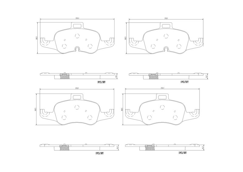 BREMBO P85190N