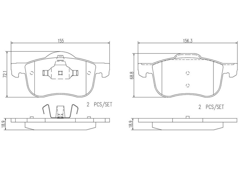 BREMBO P86016N