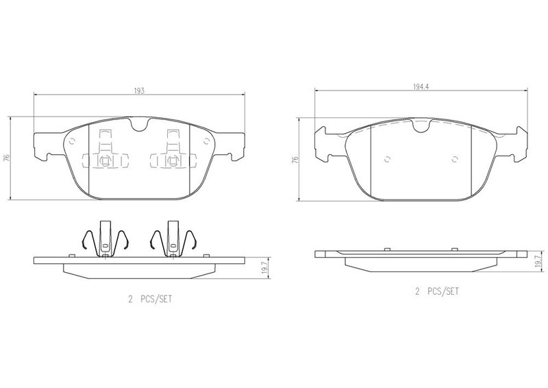 BREMBO P86023N