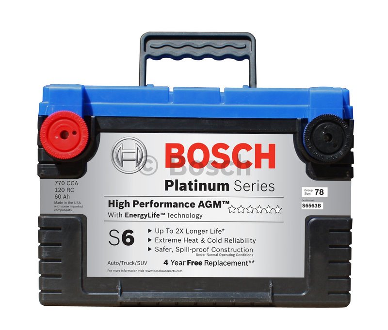 Bosch S6563B Vehicle Battery