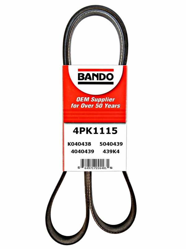 Bando 4PK1115 Accessory Drive Belt - Accessory Drive or Power Steering