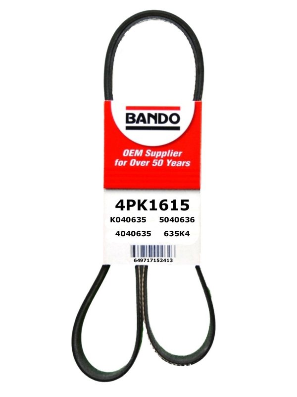 Bando 4PK1615 Accessory Drive Belt - Water Pump and Air Conditioning