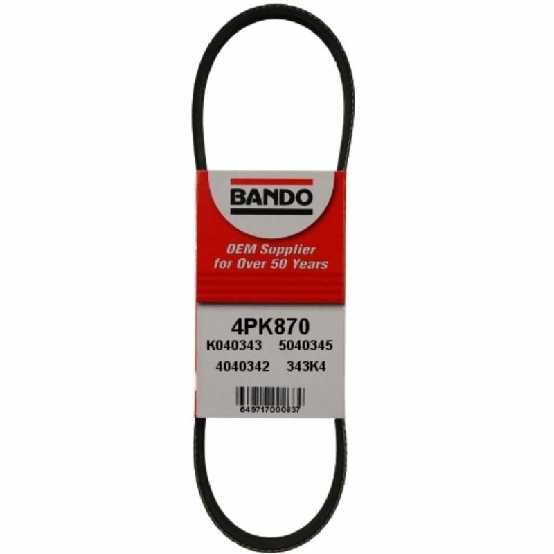 Bando 4PK870 Accessory Drive Belt