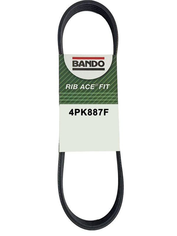 Bando 4PK887F Accessory Drive Belt - Accessory Drive, Air Conditioning or Air Conditioning - Accessory To Compressor