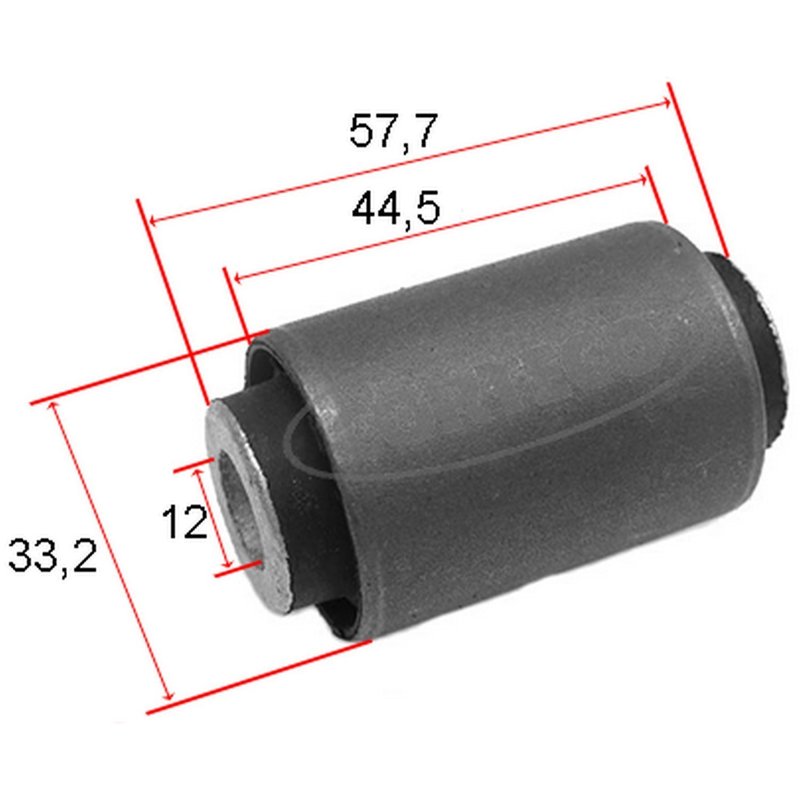 Corteco 21653118 Suspension Control Arm Bushing - Inner or Rear