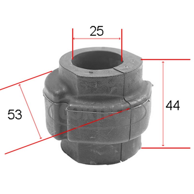 Corteco 80000262 Suspension Stabilizer Bar Bushing - Front