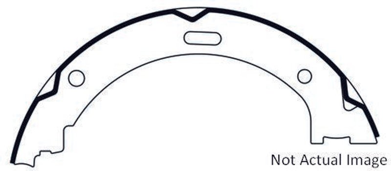 Centric 111.08680 Parking Brake Shoe - Rear