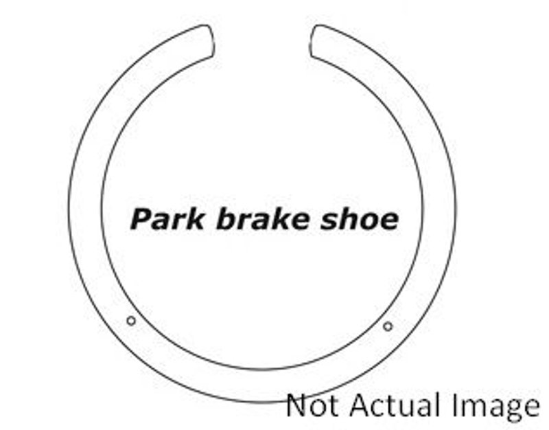 Centric 111.08800 Parking Brake Shoe - Rear