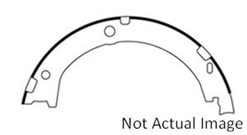 Centric 111.09330 Parking Brake Shoe - Rear