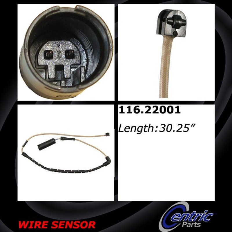 Centric 116.22001 Disc Brake Pad Wear Sensor - Front