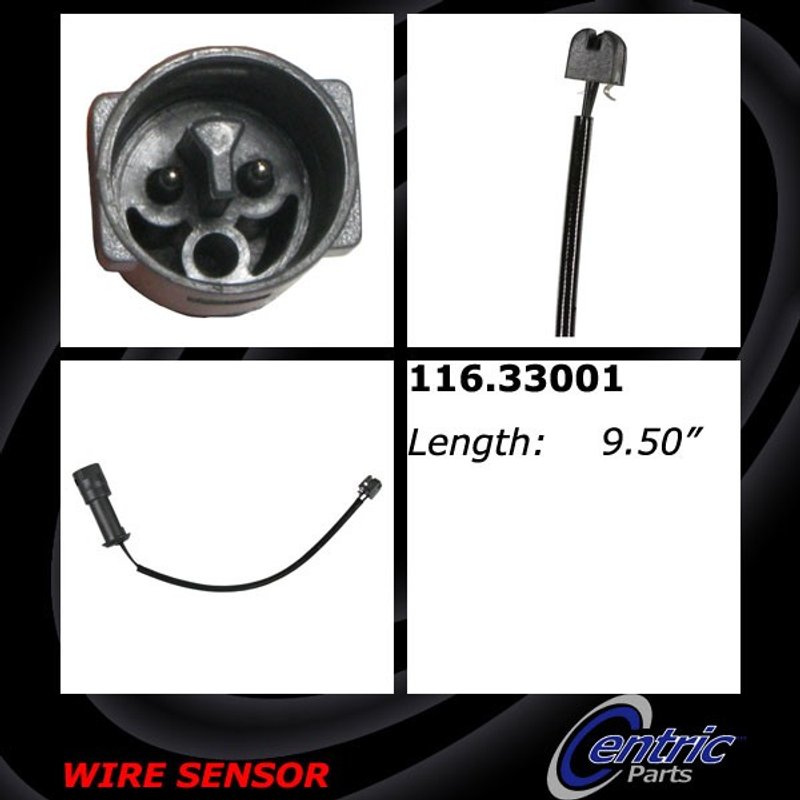 Centric 116.33001 Disc Brake Pad Wear Sensor - Front