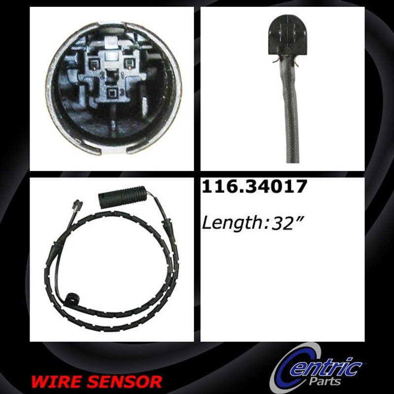 Centric 116.34017 Disc Brake Pad Wear Sensor - Front