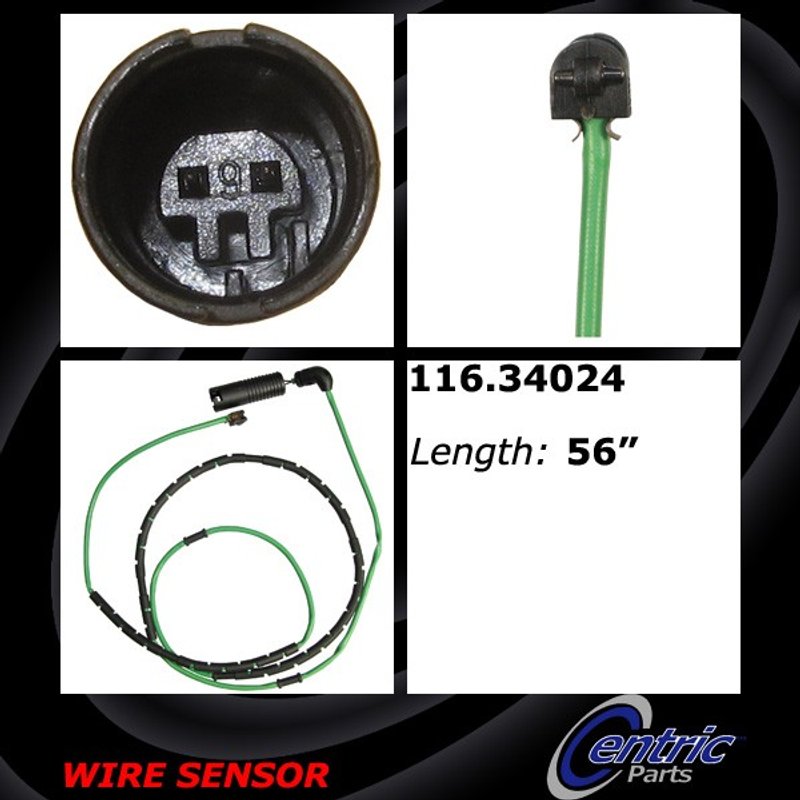 Centric 116.34024 Disc Brake Pad Wear Sensor - Rear