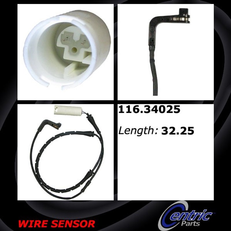 Centric 116.34025 Disc Brake Pad Wear Sensor - Front