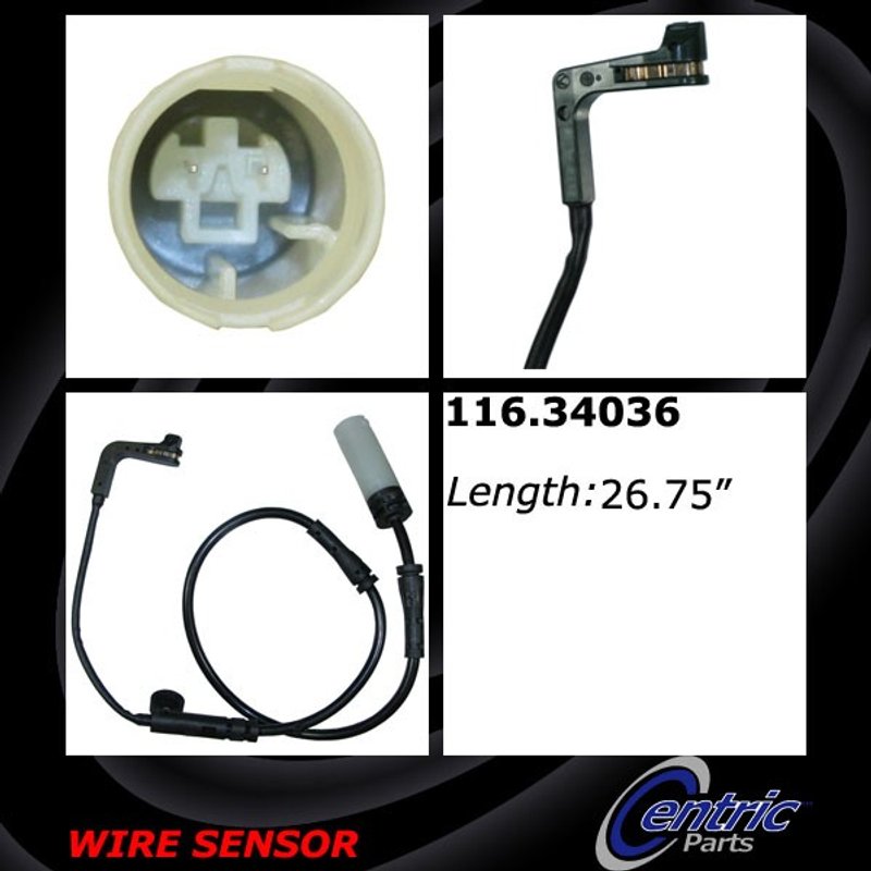 Centric 116.34036 Disc Brake Pad Wear Sensor - Front Right