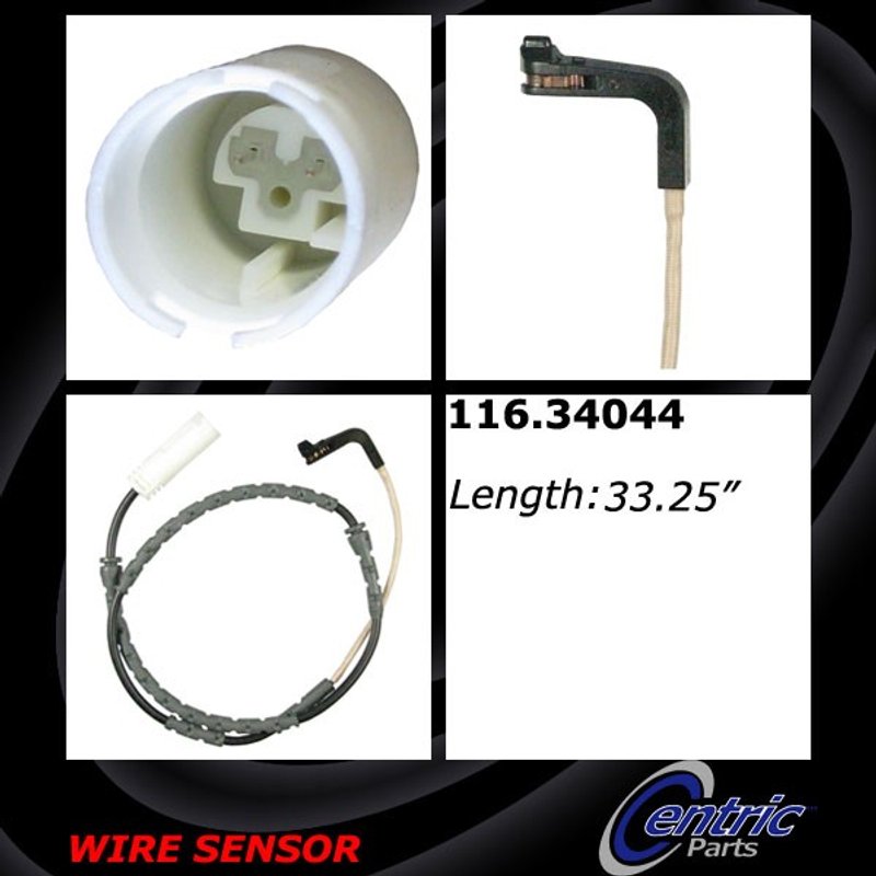 Centric 116.34044 Disc Brake Pad Wear Sensor - Front